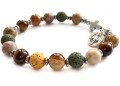 Bransoletka różaniec na rękę - mix kamieni 8895 [p3]