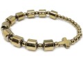 Bransoletka na rękę - różaniec złoty hematyt 8998 [p20]