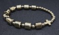 Bransoletka na rękę - różaniec złoty hematyt 8998 [p20]