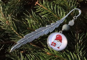 zakładka do książki Mikołaj skrzat na prezent 8218 [sz9]