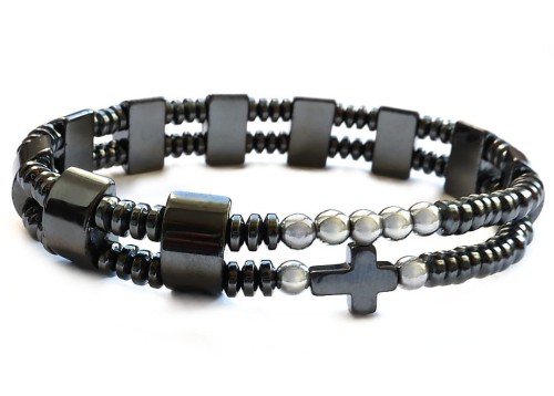 8327 męski różaniec na rękę hematyt.jpg