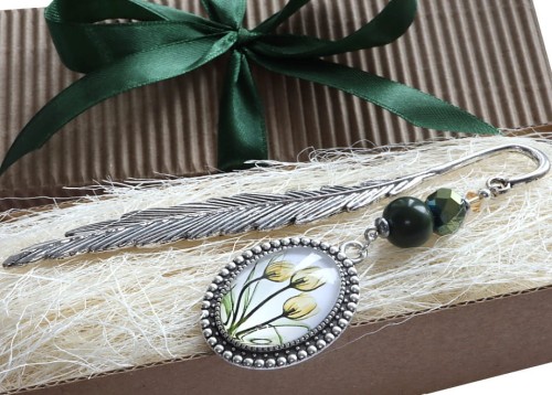 8506 zakładka do ksiąćki żółte tulipany.jpg