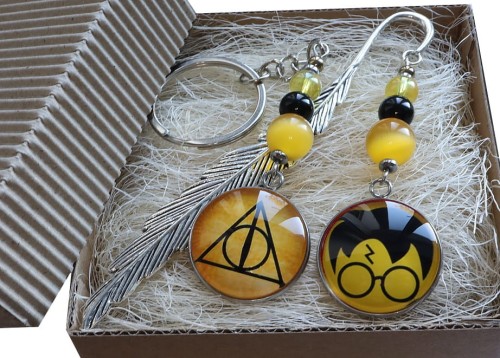 8659 zestaw Harry Potter zakładka brelok.jpg
