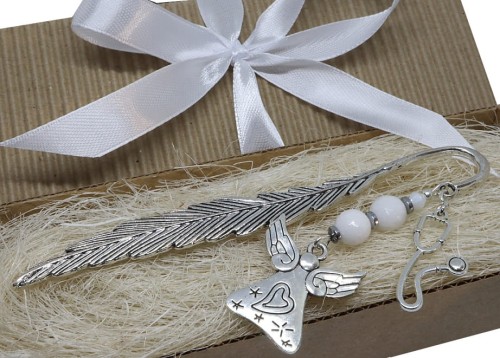 Zakładka do książki dla lekarza, lekarki, pielęgniarki Anioł Stetoskop 8924 [p11]