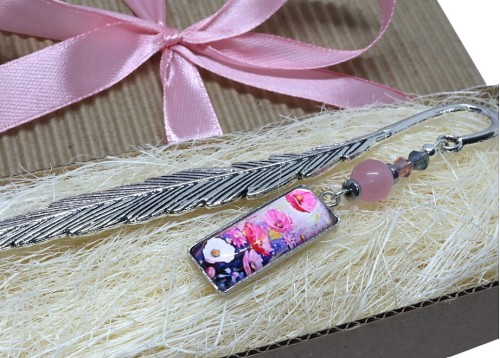 Zakładka do książki - kwiaty, które nie zwiędną 9068 [51]