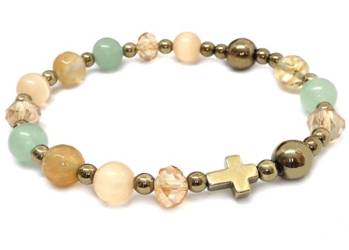 Bransoletka różaniec na rękę 9155 [18]