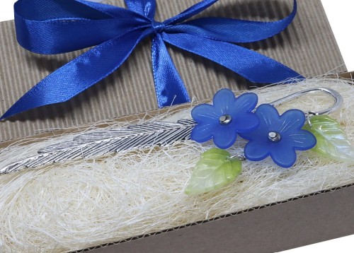 Zakładka do książki - urocze kwiaty na prezent 9167 [8]