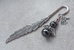 ZAKŁADKA DO KSIĄŻKI ANIOŁ HAND MADE  NA PREZENT 7669 [020]