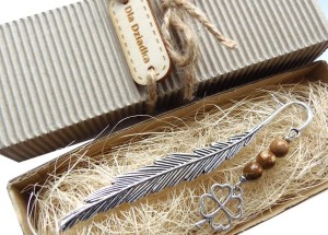Zakładka do książki dla dziadka - koniczynka 8041 [K43]