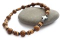 8459 a  różaniec na rękę dziesiątka naturalna kokos drewno wenge hematyt.jpg