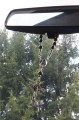 Różaniec do samochodu na lusterko w pudełku z sentencją 9062