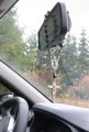Zestaw prezentowy Różaniec samochodowy, brelok - dla kierowcy 9098 [p24]