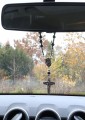 Zestaw prezentowy Różaniec samochodowy, brelok - dla kierowcy 9098 [p24]