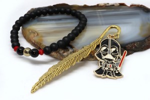 Zestaw Prezentowy Star Wars: Złota zakładka Darth Vader i bransoletka  9108 [041]